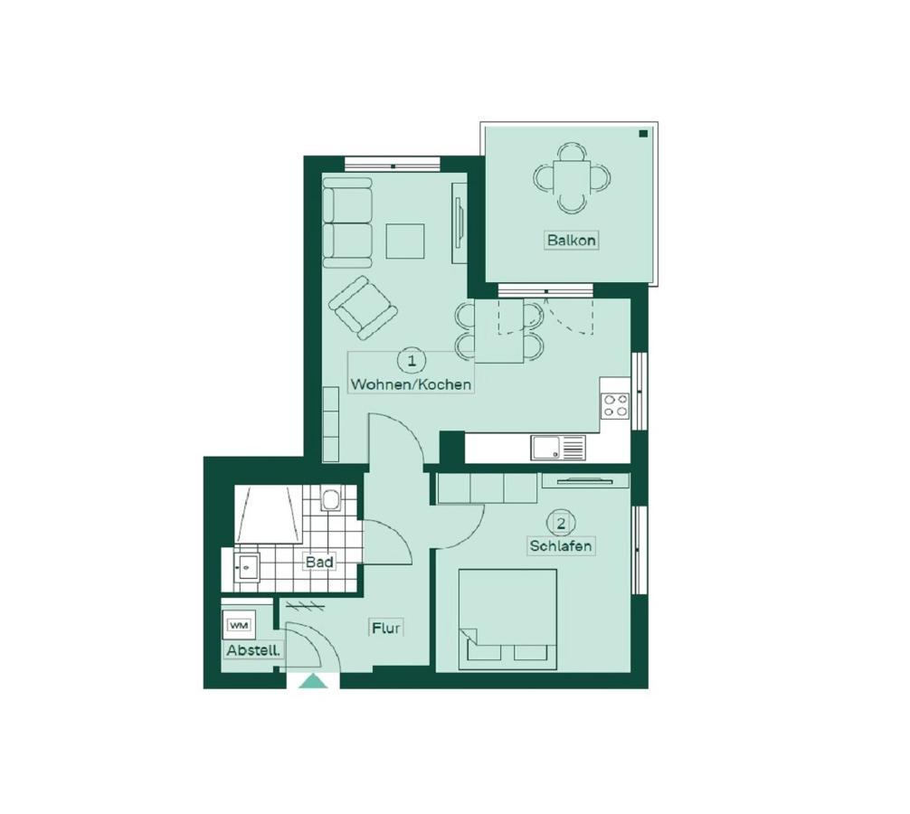 Apartment "Kiefernblick" - Haffresidenz Garz  Exterior foto